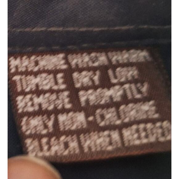 Northwest Territory Men's Large Blue Plaid Heavyweight Pocket Button Front Shirt - Picture 4 of 6